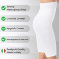 thumbnail image 3 of Farmacell Women's High-Waisted Shorts, Anti-cellulite Massaging, Made in Italy, Cod. 113, 3 of 11