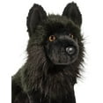 thumbnail image 2 of Vilkas Black Wolf 12 Inch Plush Toy Stuffed Animal, 2 of 3