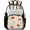 Multicolor 1, variant on Wildflower Red Poppies Clear Backpack for Stadium Events, Spring Floral Transparent Plastic Bag for Games, Security Checks, Festivals, Concerts