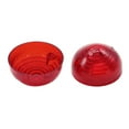 thumbnail image 2 of 2pcs Lens Cover Side Light Lenses Cover Tail Brake Light Lens Replacement for Land Rover Defender 90 110, Red, 2 of 6