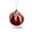 D, variant on DeskAKBK Christmas Ornament Balls, 8cm Red Glitter Hanging Baubles with Beads & Sequins for Xmas Tree Decor, Suede Material, Holiday Party Home Party Office Decor
