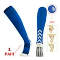 thumbnail image 2 of Knee High Grip Football Socks Non Slip Soccer Socks With 1 Rolls Securing Tape Athletic For Baseball Softball Football, 2 of 5