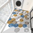 thumbnail image 3 of Waterproof Floor Stickers Pvc Tile Wall Stickers Bathroom Kitchen Living Room Children's Room Hexagonal Floor Stickers 10 Pieces 1 Set, 3 of 5