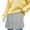 A, variant on White Skirt Base Skirt Fart Curtain Folded In White Sweater With Hangers for Skirts, Size XL