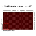 thumbnail image 3 of Homewish Geometric Checkered Fabric by the Yard 3 Yard,Modern Geometric Plaid Sewing Fabric,Red Black Checkerboard Room Decor Fabric by the Yard For Children,Microfiber Bedroom Decor, 3 of 6