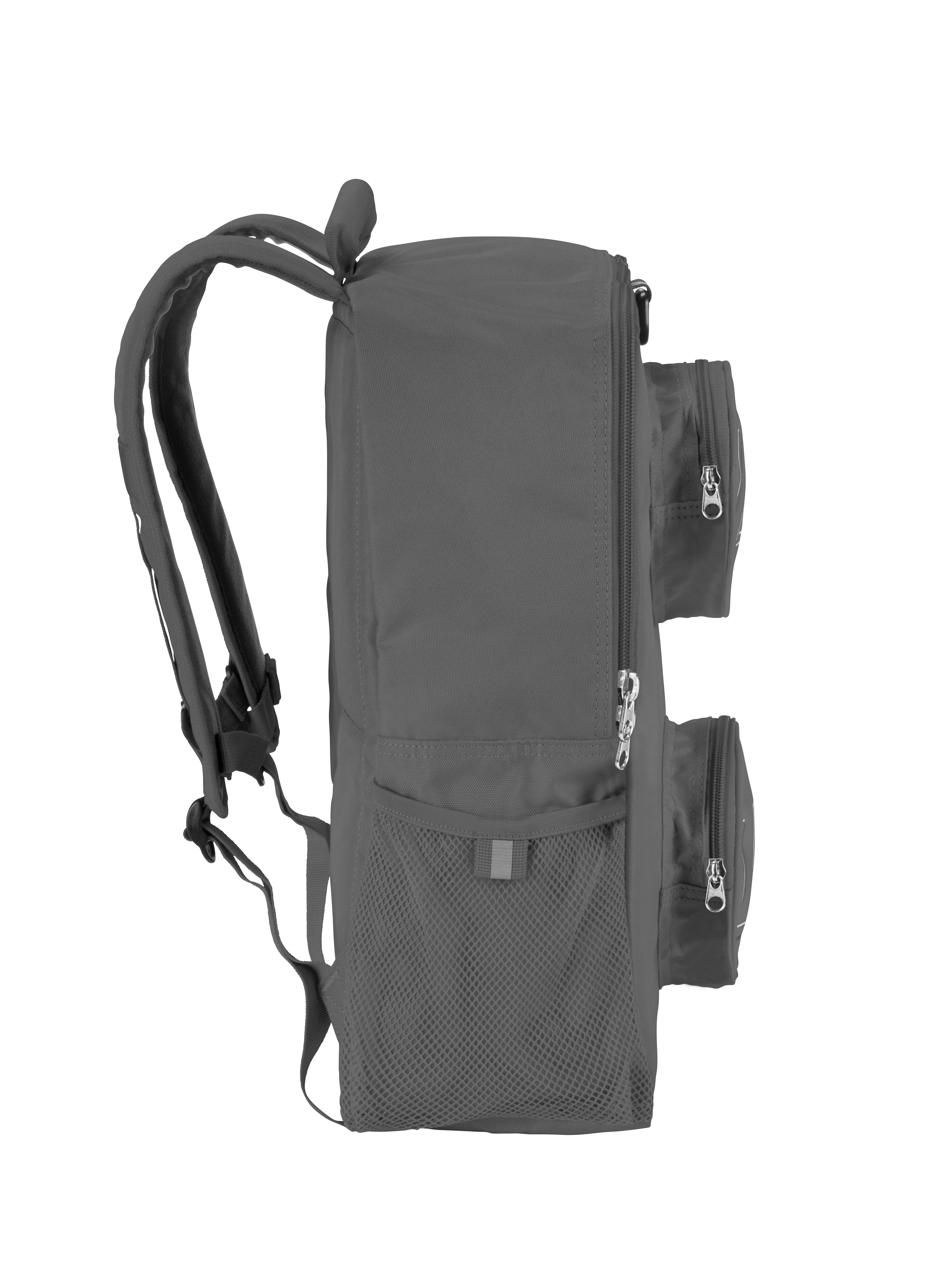 LEGO Unisex Brick Backpack, Gray
