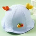 thumbnail image 2 of Penkiiy Baby Hats Sun Hat Summer Baby Outdoor Sunshade Sun Hat Fisherman Hat Basin Hat With Hat Rope Yellow Hat for One Size, 2 of 2