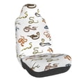thumbnail image 1 of Wukai Snake Full Set Car Seat Covers with Soft Padding Universal Auto Front Seats Protector and Cushion Mat, 1 of 5