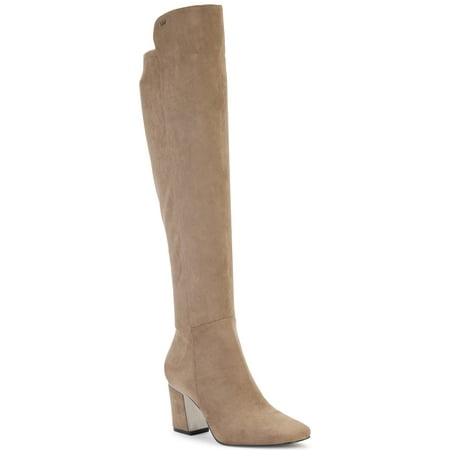 DKNY Women s Knee high Classic Heeled Boot LT MLTRY 10 Walmart