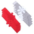 thumbnail image 4 of 8PCS Christmas Cloth Snowflake Napkin Ring Xmas Party Napkin Buckle Decoration, 4 of 7