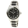 CITIZEN Women's EM0031-56E Diamond Eco-Drive Black Dial Steel and Black Ceramic Watch