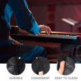 thumbnail image 5 of OULII 1Pc Protective 88 Key Piano Keyboard Cover for Electronic Pianos Black, 5 of 5
