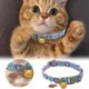 thumbnail image 2 of Collar para gatos con cierre de seguridad y colgante Collares ajustables para gatos pequeños Fiesta, collar para gatos Anillo para el cuello, 2 of 5