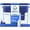 Blue, variant on Brita 27-Cup Extra Large Plastic Water Filtration Dispenser, Black, BPA Free with 1 Standard Brita Filter