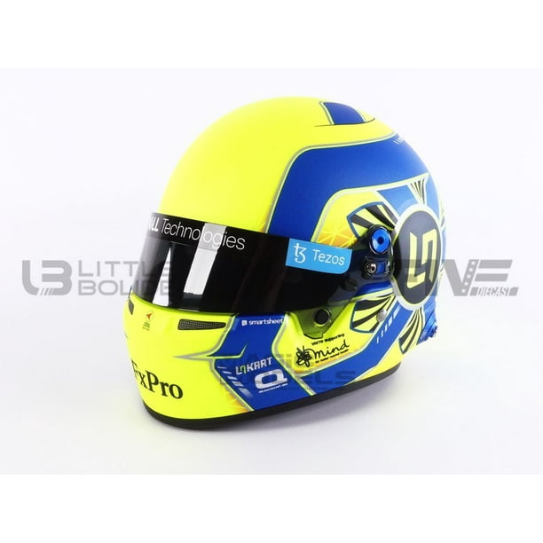 MINI HELMET CASQUE Lando Norris McLaren 2022 1/2