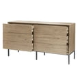 thumbnail image 3 of NPD Furniture Hathaway Dresser 6 Drawers in Drifted Sand, 3 of 5