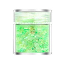 Glow in The Dark Glitter Gel, UV Black Light Glitter for Body/Face/Hair/Eyeshadow, Face Makeup for Halloween Makeup Carnival Party