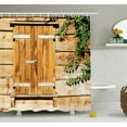 thumbnail image 1 of Ambesonne Countryside Shutters Shower Curtain Set, 1 of 1