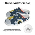 thumbnail image 6 of Kdxio Astronaut And Space Women's Men's Slippers Plush Slip-On House Slipper for Winter Indoor Soft Cushion Non-slip Fluffy Slides Slippers-46/47, 6 of 7