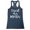 Heather Navy, variant on P&B Tired as a Mother Funny Women's Tank Top, Heather Navy, M