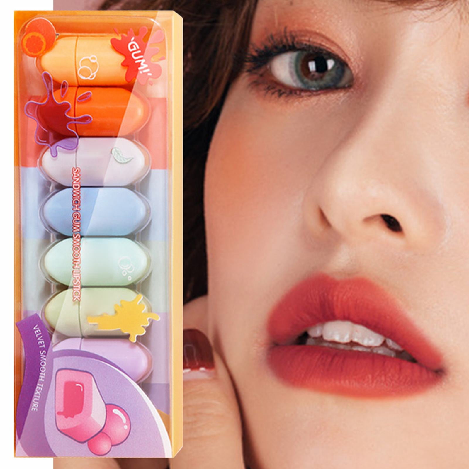 Base Lip Gloss Lip Plumping Gloss Clear Lipstick Tint A Test Classic Caramel Candy Lipstick Ha Lip Bunny Gloss Organic Lipstick for Kids Flower Brow Amber Rouge Girls Lipstick Lip Staining Peel off