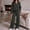 Army Green, variant on Womens Sweatsuits Knit Blend 2 Piece Matching Sets, Comfy Lounge Wear Premium Air Layer Sweat Sets, Buttery Soft Athleisure Track Suits, Half Zip Sweatshirts, Airport Travel Fall Outfit