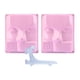 thumbnail image 1 of Kit de extensión de pestañas, bandeja para pestañas, productos profesionales para principiantes. Bandeja de 2 piezas rosa, 1 of 9