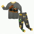 thumbnail image 5 of UAYOTSE Kids Toddler Pajamas Boys Girls Fleece Pajama Set Spring Warm Sleepwear Pjs Set Plush Tops+Pants Outfits Loungewear,Sizes 2-3 Years, 5 of 5