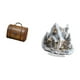 thumbnail image 5 of Estuche organizador de joyas,Organizador de joyas de madera para mujeres,hombres y niñas,Centro de mesa acrílico,Adorno de mesa para el árbol de Navidad,centro de mesa,Letrero decorativo, 5 of 8