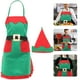 thumbnail image 3 of 1 juego de delantal de elfo navideño del delantero de cosplay para adultos de navegan elfor de los elfos del elfo de los elfos del elfo de los accesorios navideños, 3 of 6