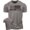 T-Shirt Warm Grey, variant on Gymish American Flag Workout Shirt for Men – Patriotic Gym T-Shirt, Funny Lifting Tee, Men’s Athletic Workout Apparel, Heather Grey, Small