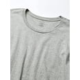 thumbnail image 2 of Calvin Klein Mens Cotton Stretch Multipack Crew Neck T-Shirts 5 3 White/2 Grey Heather X-Large, 2 of 4
