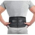 thumbnail image 1 of MUELLER Sports Medicine - Faja lumbar ajustable con almohadilla extraíble para aliviar el dolor de espalda en hombres y mujeres, ideal para dolor lumbar superior e inferior, ciática y escoliosis, colo, 1 of 5