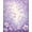 Lavender, Pattern 1, variant on Flatwoven High Traffic Area Rug, Charming Floral Fantasy in Lavender Hues and Delicate Swirls, Non Slip, Stain Resistant, Washable Area Rugs for Living Room, Bedroom(Lavender, 4X6)