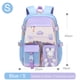 thumbnail image 4 of Lindo Conejo Dibujos Animados Pequeña Princesa Mochila Informal para Estudiantes Mochila Con Refrigerador Abierto Mochila Multifuncional 3776 (S) (Azul) Azul, 4 of 8