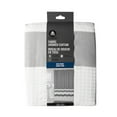thumbnail image 5 of Hometrends Textured Waffle Stripe Fabric Shower Curtain, 5 of 5