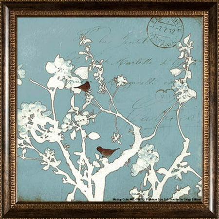 Elegant Vintage Birds Framed Art