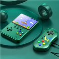 thumbnail image 3 of Tholdsy Equipo de consola de juegos, tamaño pequeño, función de banco de energía Vintage, máquina de juegos, dispositivo recreativo, Electrónica Verde, 3 of 6