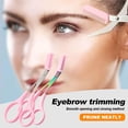 thumbnail image 5 of Eyebrow Trimmer Scissor, New Eyebrow Scissors with Comb Eyebrow Trimmer for Women Men, Non-Slip Eyebrow Cutter Eye Brow Razors Eye Brow Shaper Trimming Scissors Makeup Tool, 5 of 8