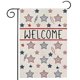 thumbnail image 1 of Independence Day Linen Double-sided Garden Flag For Courtyard Decoration, 1 of 7