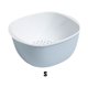 thumbnail image 2 of Matsuzay Colador blanco no tóxico para lavar verduras de forma segura y saludable, cesta de cocina para lavar arroz Organizadores de utensilios de cocina Azul S, 2 of 6