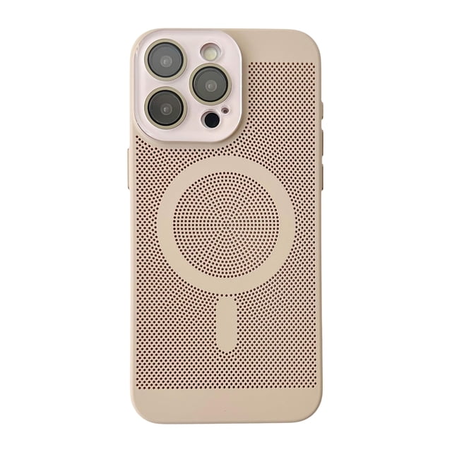 Funda Caseative para iPhone 15 Pro Max con Malla Transpirable y MagSafe