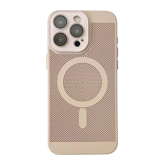 Funda Caseative para iPhone 15 Pro Max con Malla Transpirable y MagSafe