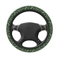 thumbnail image 3 of Balery Green Snakeskin print Steering Wheel Covers Elastic Skidproof Steering Wheel Protective Cover Case for Men Women Universal 15 Inches Cars Accessories, 3 of 8