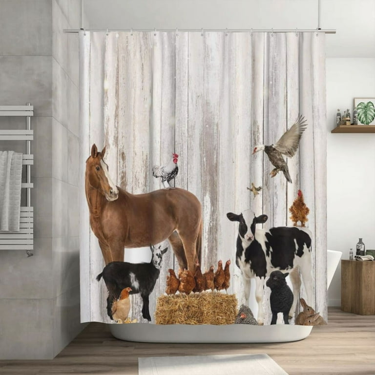 Horse cheap shower curtain