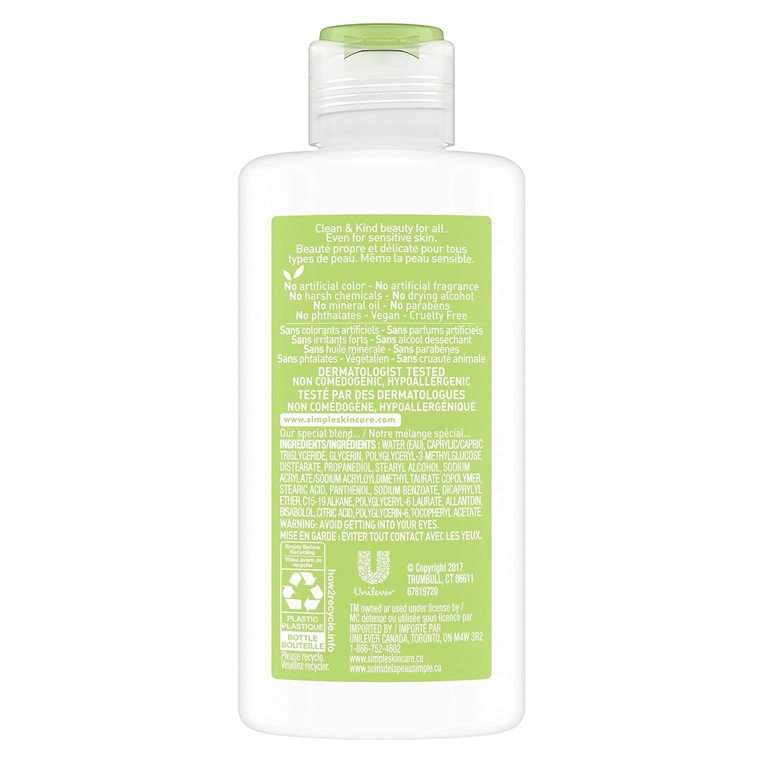 Simple Kind to Skin Face Moisturizer Replenishing Rich 12-Hour Moisturization for All Skin Types, 4.2 fl oz - image 2 of 12