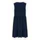 thumbnail image 4 of Vestido Casual Más Tamaño de las Mujeres sin Mangas Cuello Redondo de Poliéster Sólido Vestido de Longitud Regular Más Tamaño Vestido de Línea, 4 of 6