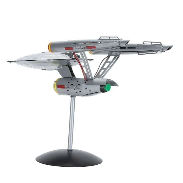 Adorno de Exposició de Modelo de Nave Espacial LED Realista A Escala 1000, Artesanía Detallada Con luces LED ILUMINADORAS, PARA AFICONADOS A LOS MODOLOTOOTOS YTUSISTAS DEL