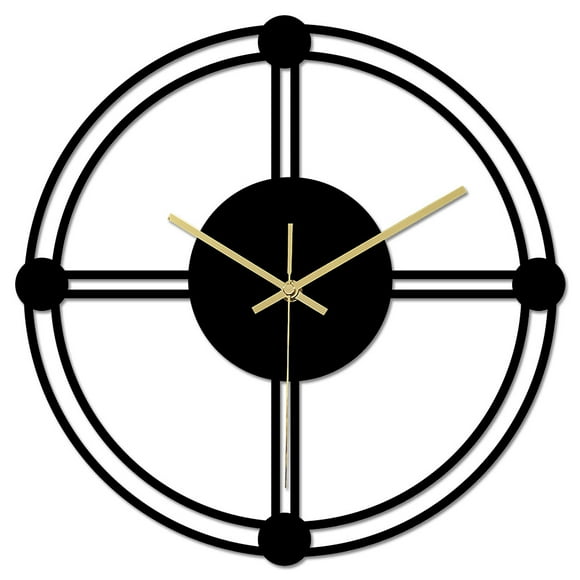 Shisuyan Wall Clock For Garden: Weatherproof Outdoor Clock Silent Non Ticking For Living Room Bedroom Kitchen Patio Home Decor