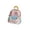#A02-C, variant on Kids Backpack for Toddler Girls Boys, Cute Yellow Mini School Bag with Beaded Zipper, Lightweight Oxford Cloth Daycare Travel Rucksack for Kindergarten Preschool Outdoor